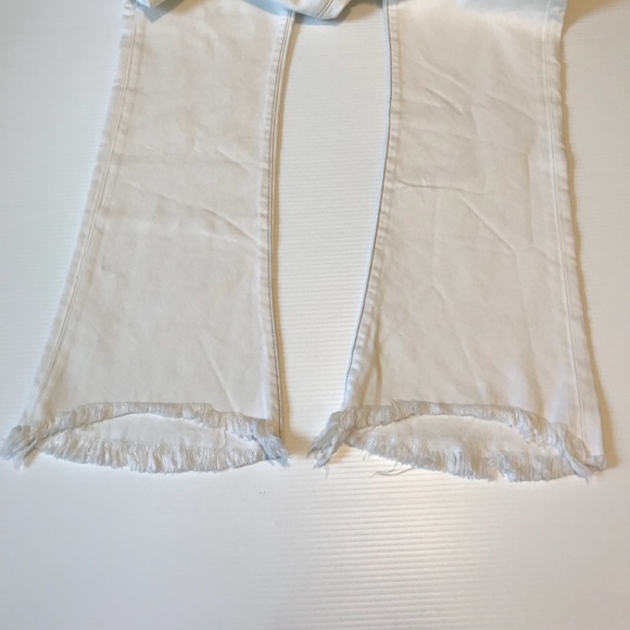 Current Elliott NEW Frayed Flip flop flare jeans - Picture 5 of 7